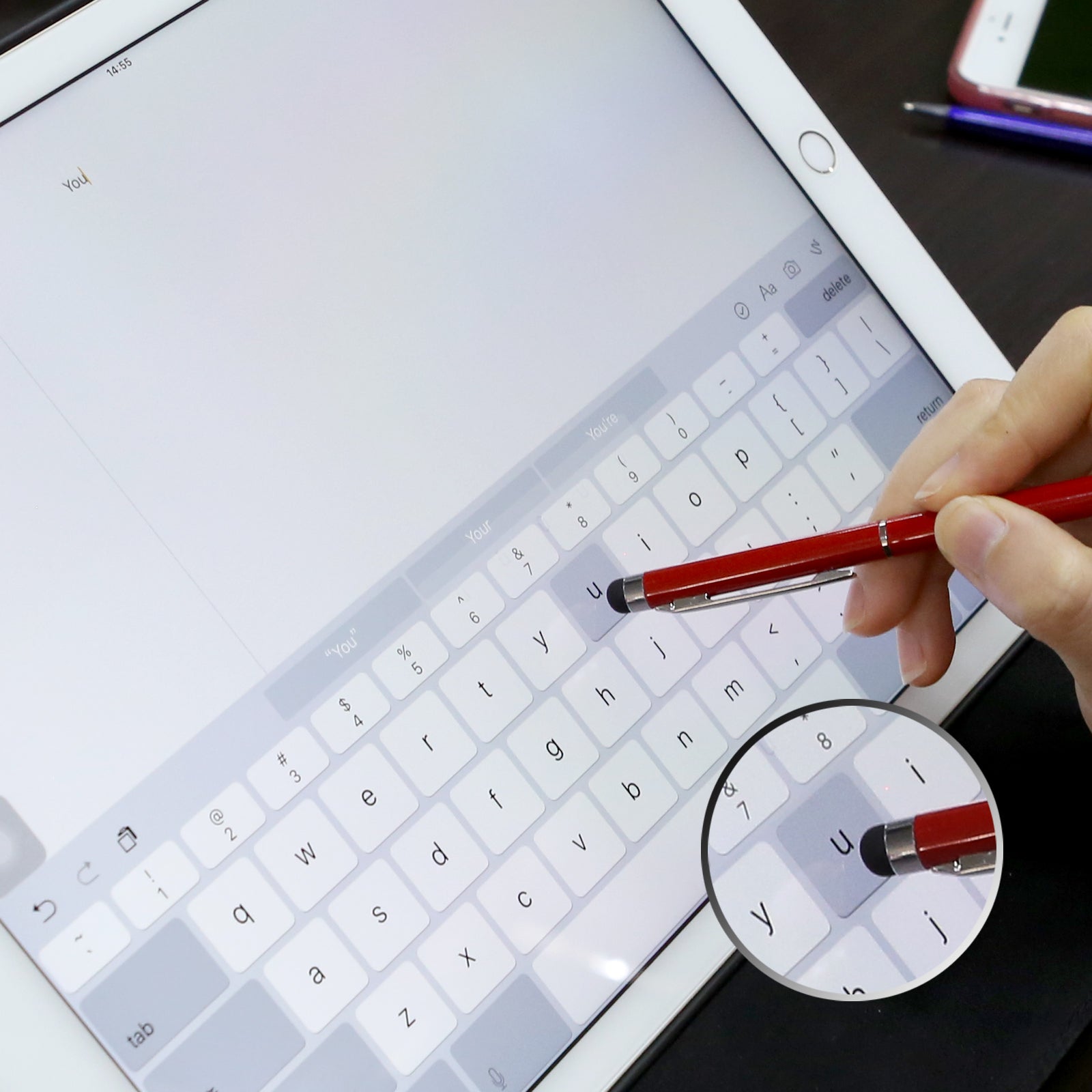 Capacitive Touch Screen Stylus with Pen for Mobile Phone Tablet - Eastlakes Electronics